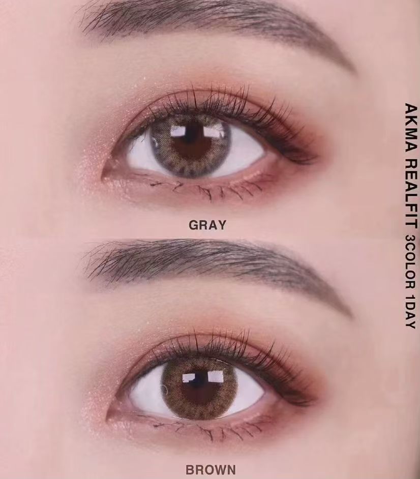 4盒$636｜韓國Lensme Realfit 3Color Brown日拋30片裝