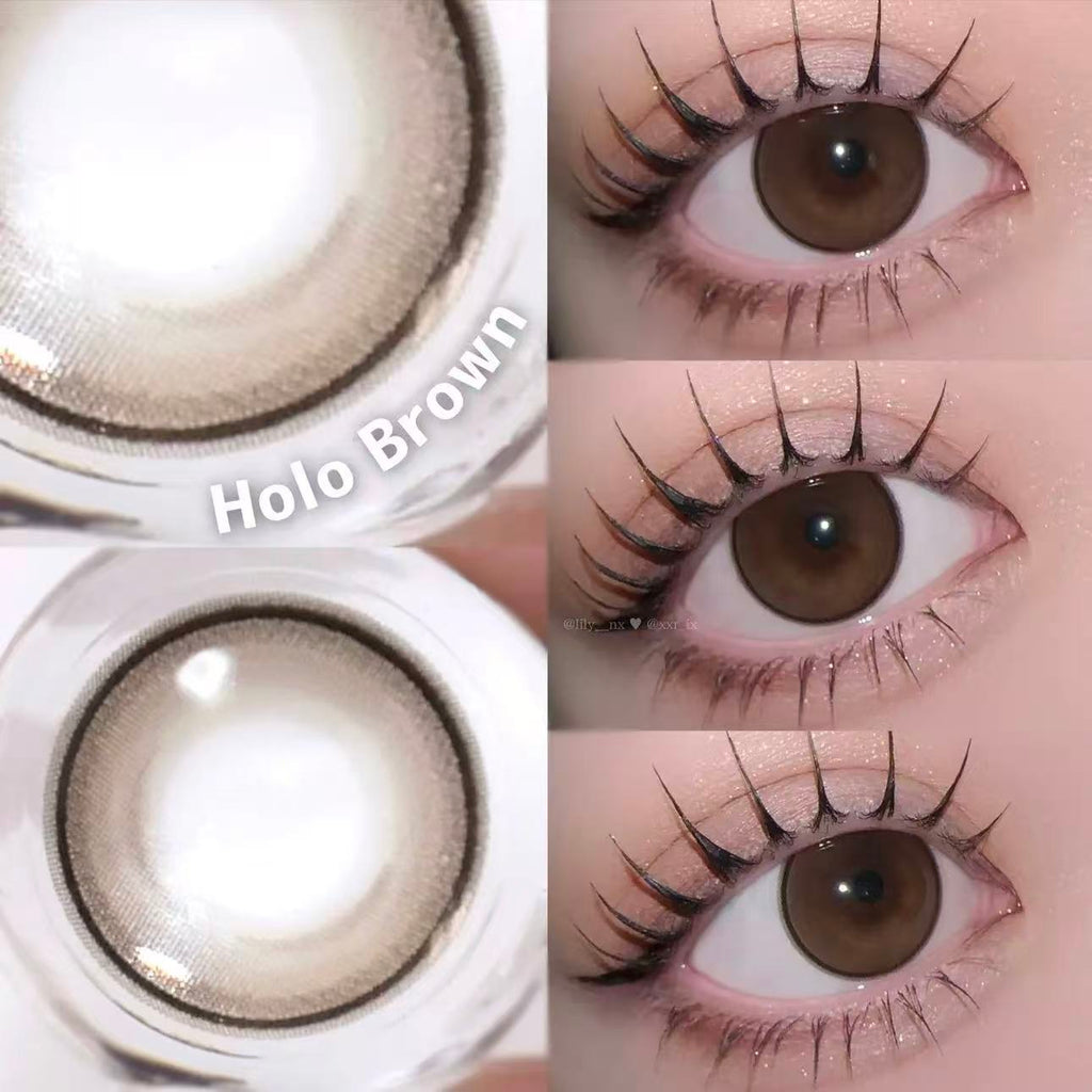 2盒$248｜日本Eye Closet Holo Brown月拋2片裝