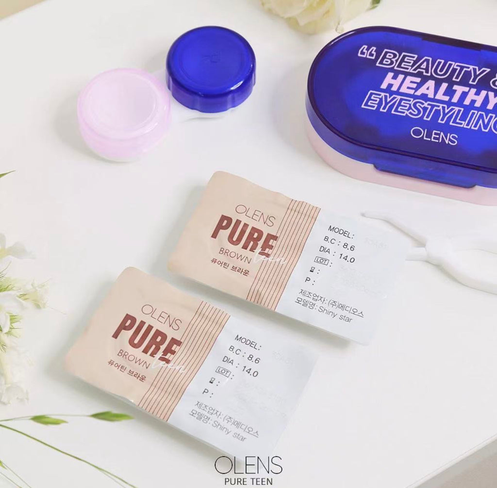 韓國休假活動｜韓國Olens Pure Teen Choco月拋2片裝