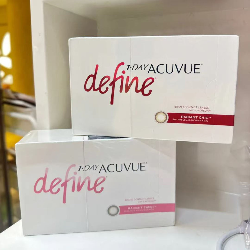 90片裝｜Acuvue Define 90片裝日拋
