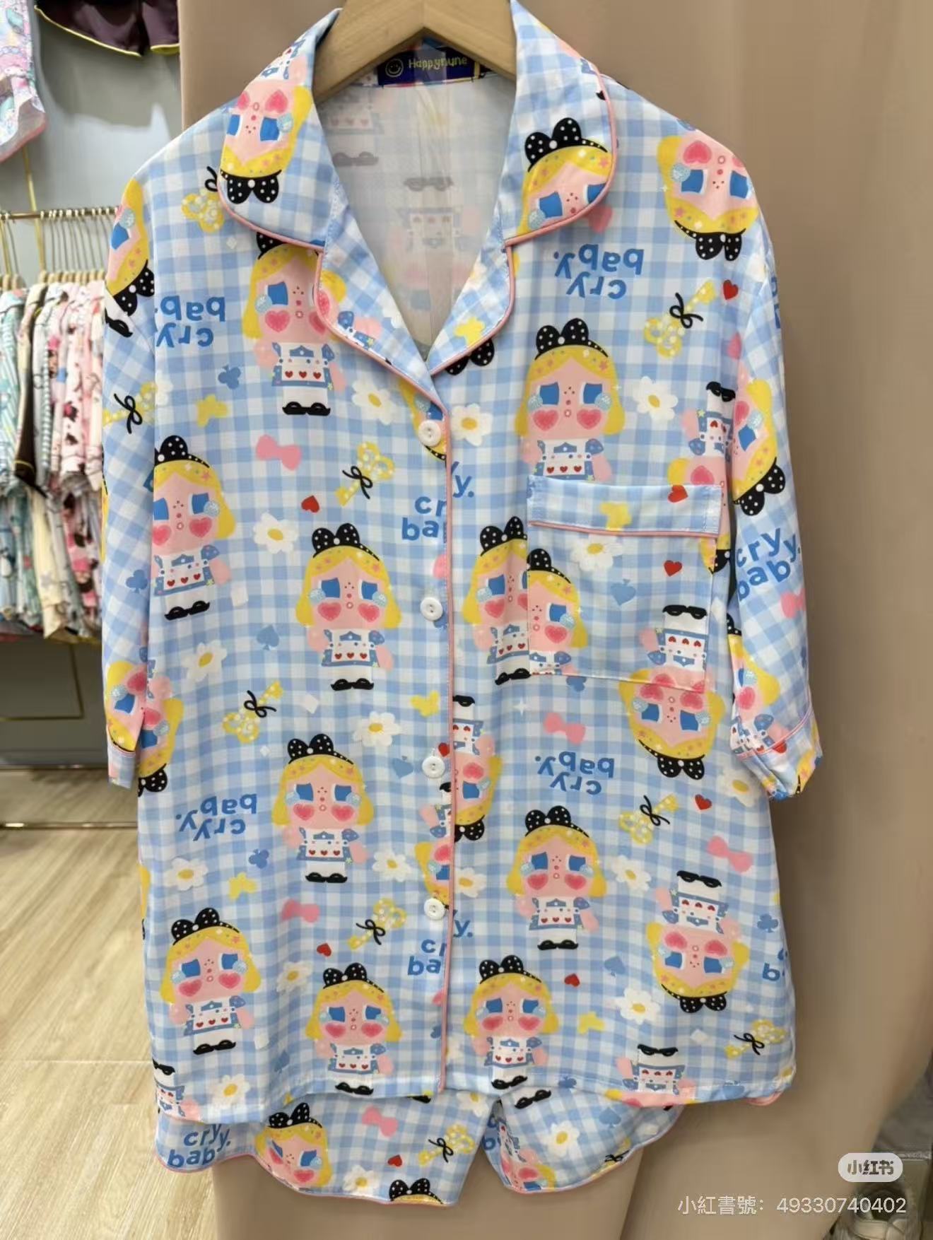 現貨｜泰國卡通涼感睡衣套裝