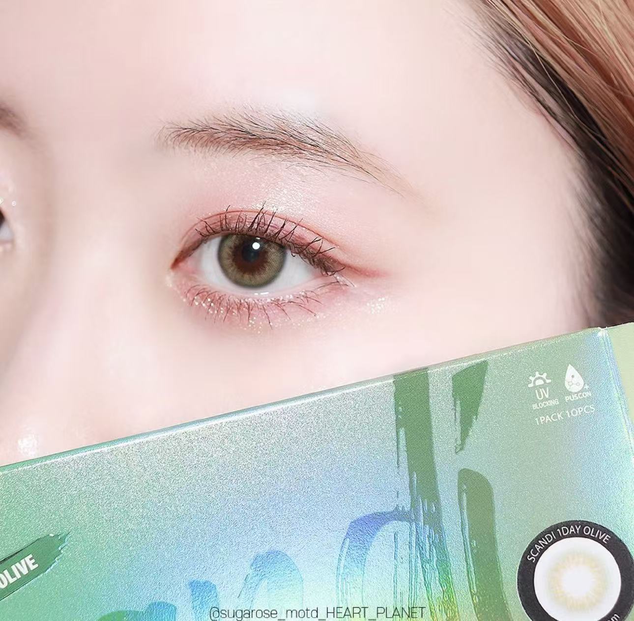 <2盒$218>｜韓國Olens Scandi Olive日拋10片裝
