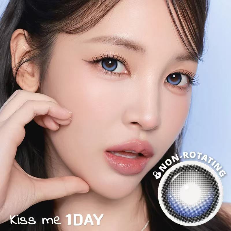 固定軸｜韓國I-Sha Dekame Kiss Me Blue Pop日拋10片裝