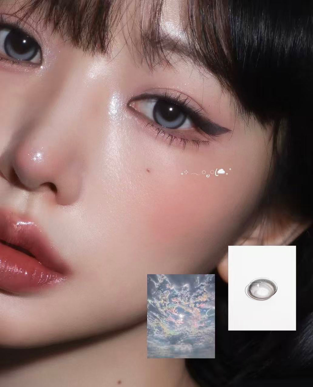固定軸｜韓國I-Sha Dekame Kiss Me Cloudy Ring日拋10片裝