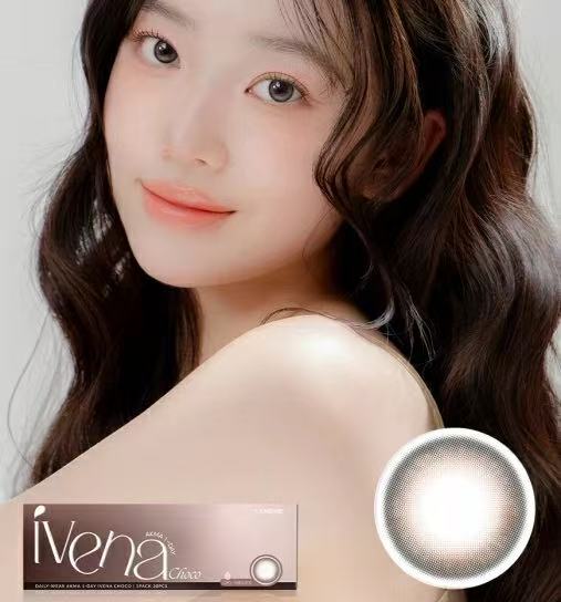 4盒$636｜韓國Lensme Ivena Choco日拋30片裝