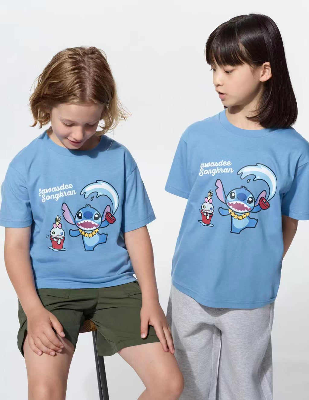 泰國限定Uniqlo x 史迪仔 UT系列｜小童款式(D款)