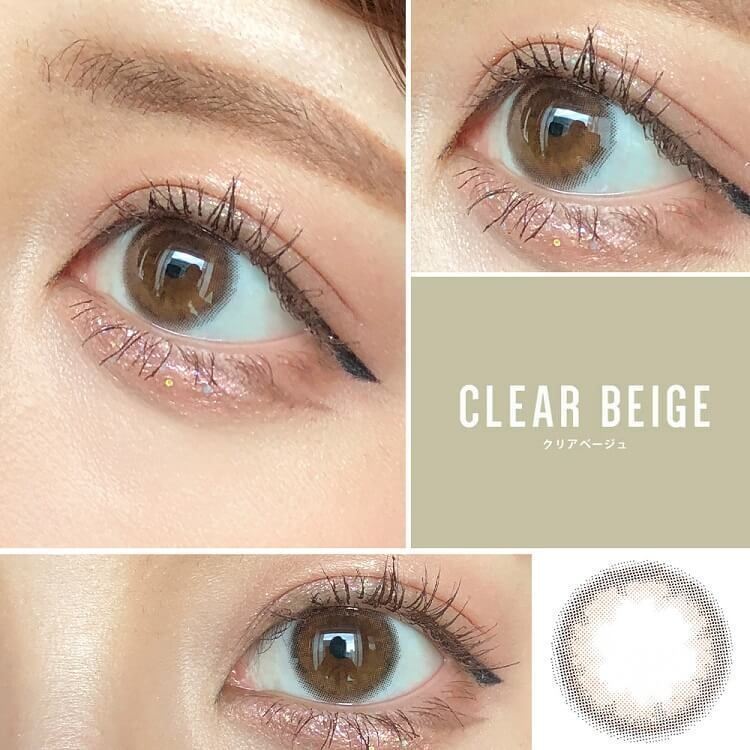 2盒$248｜日本Eye Closet Clear Beige月拋2片裝