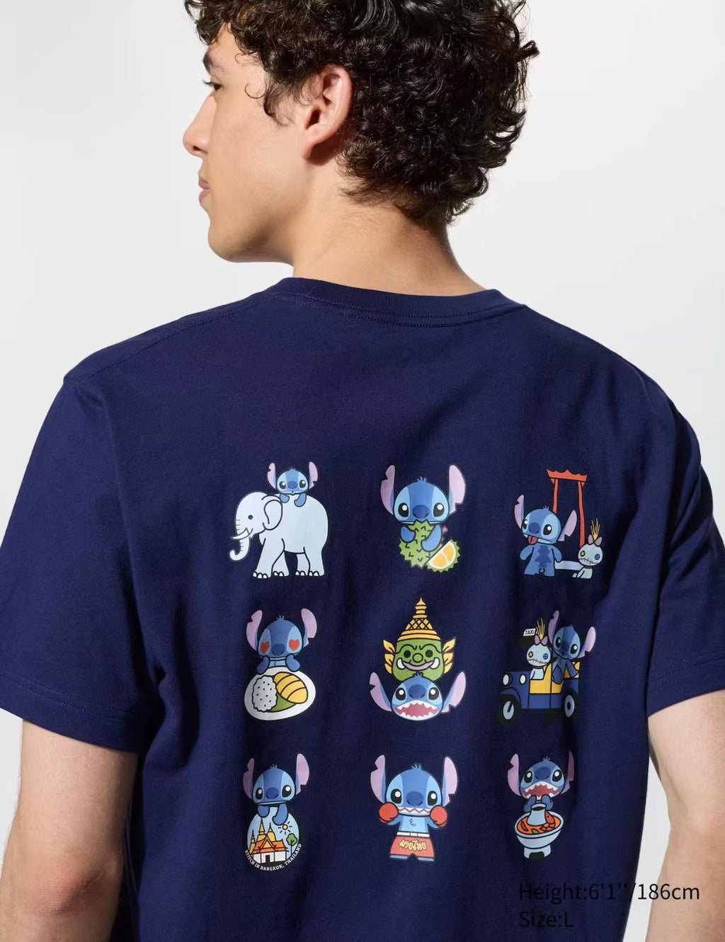 泰國限定Uniqlo x 史迪仔 UT系列｜大人款式(B款)