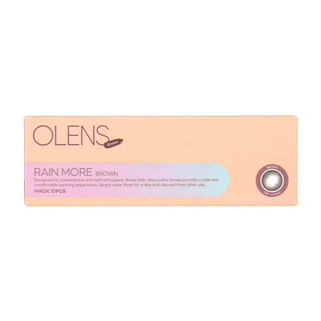 日本限定｜Olens Rain More Brown日拋10片裝